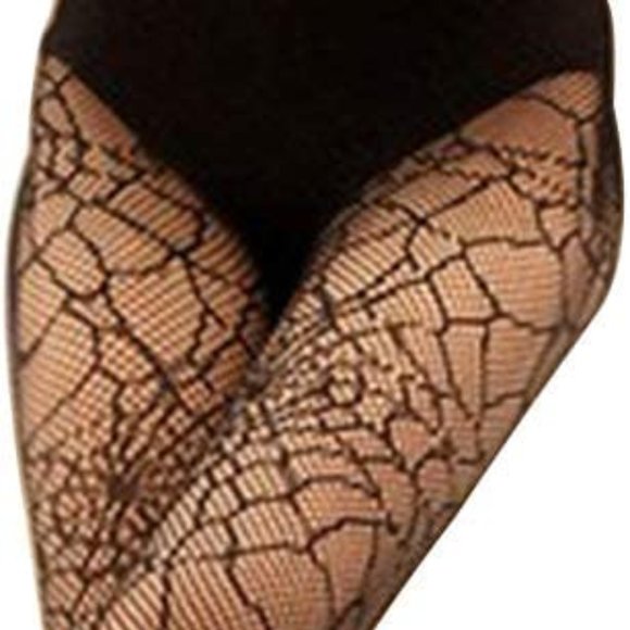 Black Widow Women Stockings Spiderweb Tights Witch Fancy Dress Costume - Picture 15 of 17